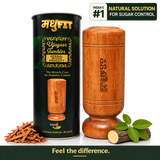 Madhufit® FSSAI Lab Certified Vijaysar wood Sugar Control Glass – Manages Sugar levels Naturally
